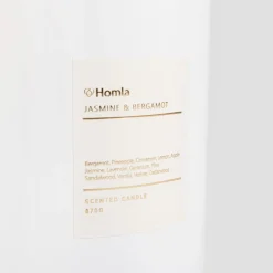 Świeca zapachowa VELUMA Jasmine&Bergamot 870 g HOMLA