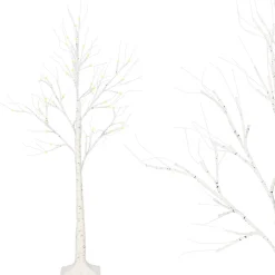Świecące drzewko 150 cm brzoza 72 Led drzewko świąteczne