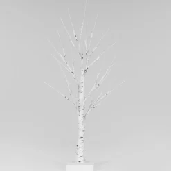 Świecące drzewko 60 cm brzoza 25 Led drzewko świąteczne dekoracja