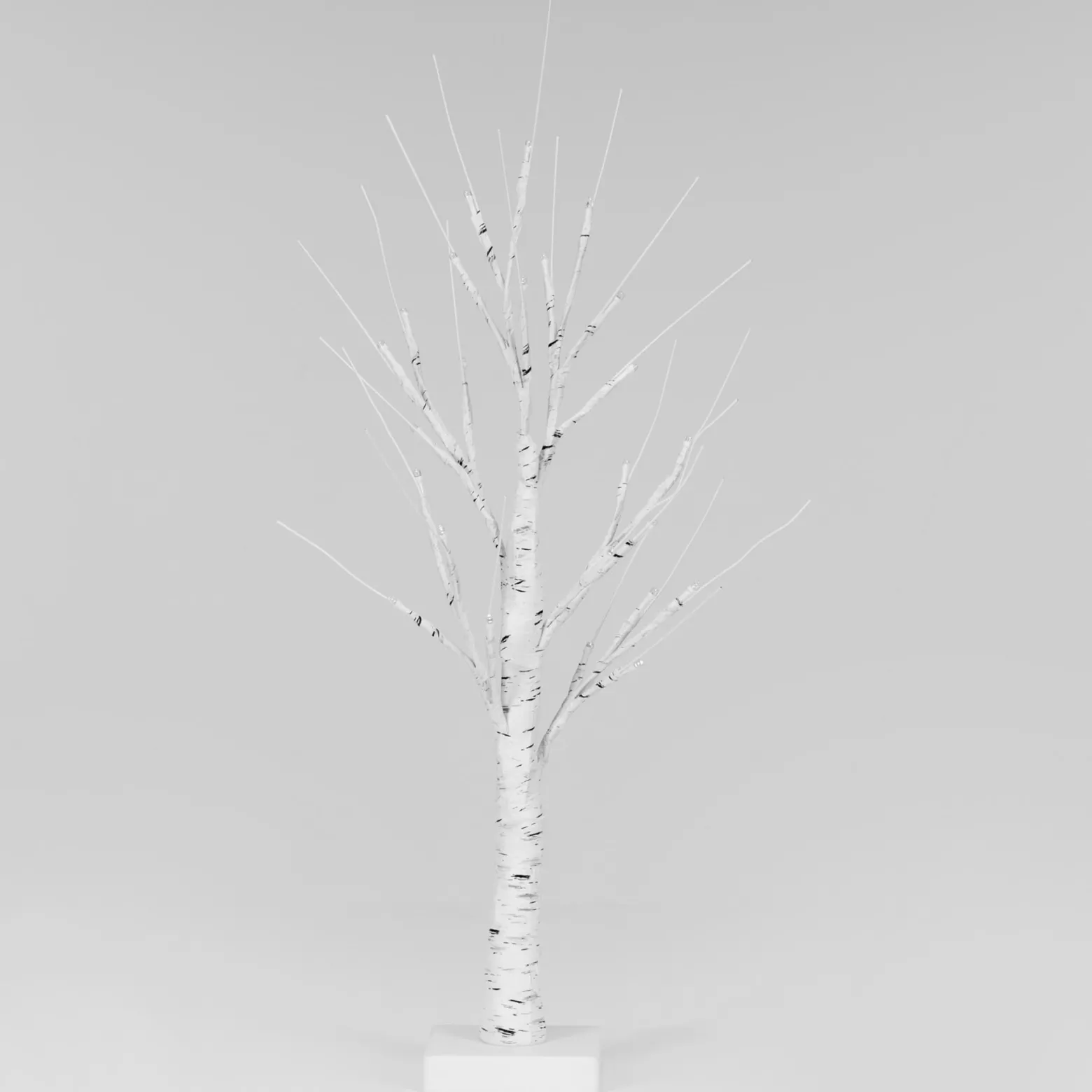Świecące drzewko 60 cm brzoza 25 Led drzewko świąteczne dekoracja