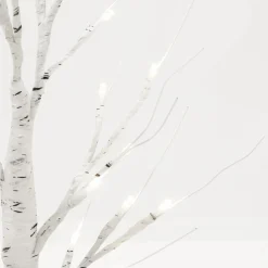 Świecące drzewko 60 cm brzoza 25 Led drzewko świąteczne dekoracja