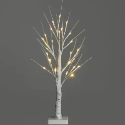 Świecące drzewko 60 cm brzoza 25 Led drzewko świąteczne dekoracja