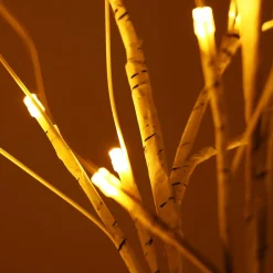Świecące drzewko 150 cm brzoza 72 Led drzewko świąteczne