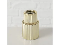 Świecznik Goldie III szkło lakierowane 7 cm złoty
