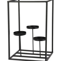Świecznik na tealighty, 36 cm, metalowy