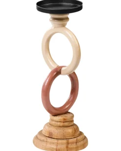 Świecznik WATERFORD Drewno sosnowe 29 cm