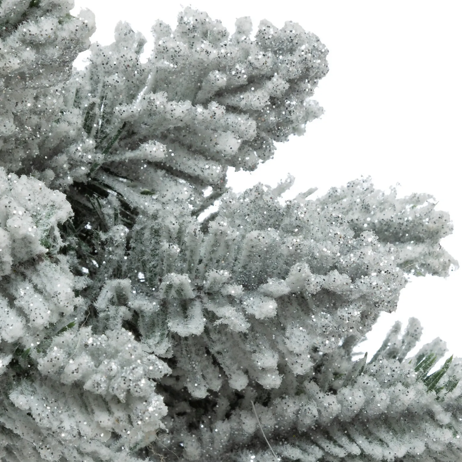 Wieniec świąteczny, gałązki choinki ze śniegiem, Ø 40 cm