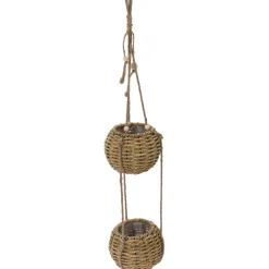 Wisząca doniczka na dwa kwiaty, 72 cm