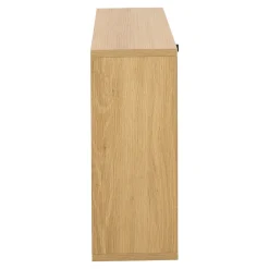 Wisząca szafka na buty Albany loft dąb czarny 72x43x17 cm