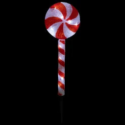 Świąteczna lampa solarna, wbijana, 65 cm