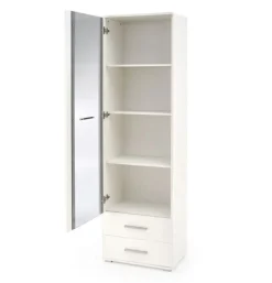 Witryna do salonu LIMA W-1 biała