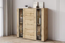 Witryna FARO 120 cm dąb wotan
