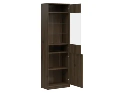 Witryna Nepo Plus 60 cm z 2 drzwiami dąb noble