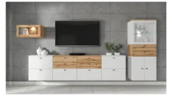 Witryna System 64 z 2 drzwiami dąb coast evoke