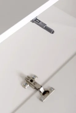 Witryna wisząca czarny połysk SWITCH 120 cm + LED