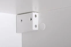 Witryna wisząca czarny połysk SWITCH 120 cm + LED