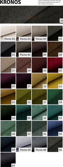 Wygodna Gustowna Sofa Modułowa Teddy 190 Cm - Możliwe Konfiguracje