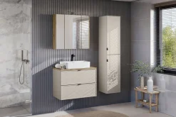 Wysoki KASZMIROWY słupek łazienkowy BELLA CASHMERE 80-35-1D