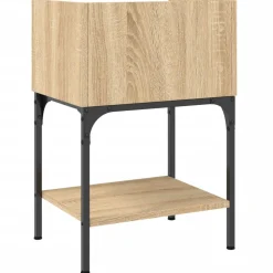 2x Szafka Nocna Komoda Stolik Półka Nocna Do Sypialni 40.5x31x60 cm
