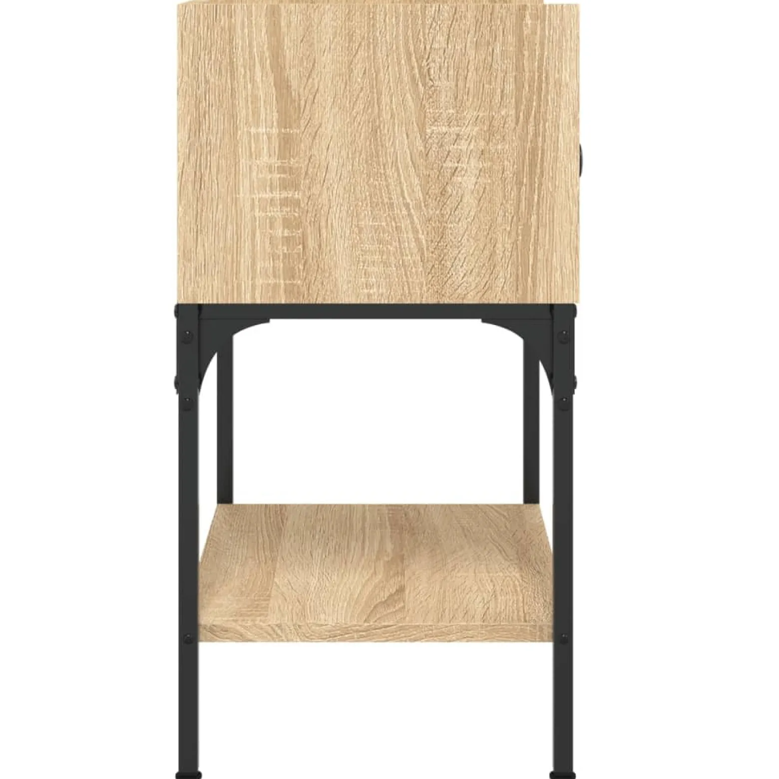 2x Szafka Nocna Komoda Stolik Półka Nocna Do Sypialni 40.5x31x60 cm