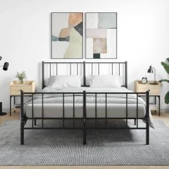 2x Szafka Nocna Komoda Stolik Półka Nocna Do Sypialni 40.5x31x60 cm