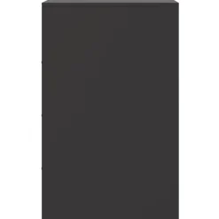 2x Szafka Nocna Stolik Komoda Czarna z Szufladą Do Sypialni 34,5x39x62 cm
