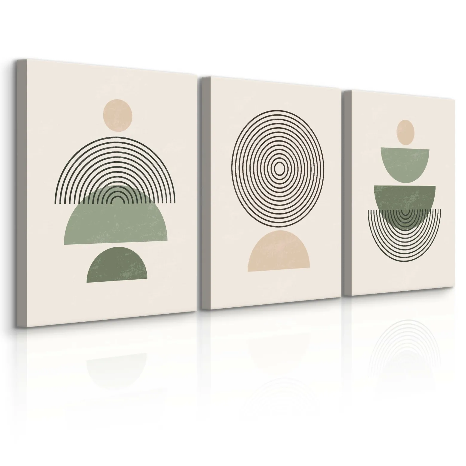 3x Obraz Set Minimalizm W Stylu Boho 30x40cm