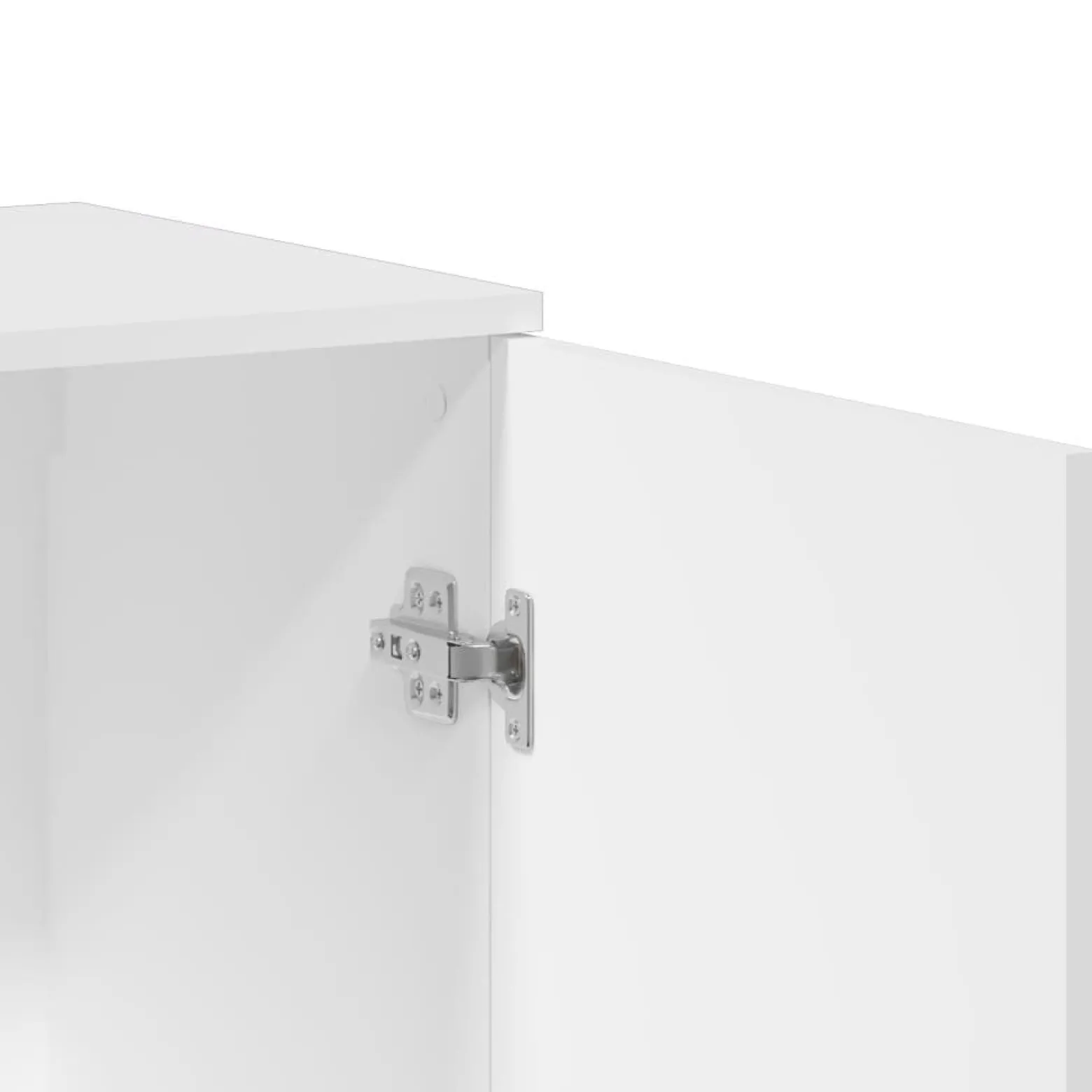 3x Szafka Biała 79x38x80 cm do Salonu Pokoju Sypialni