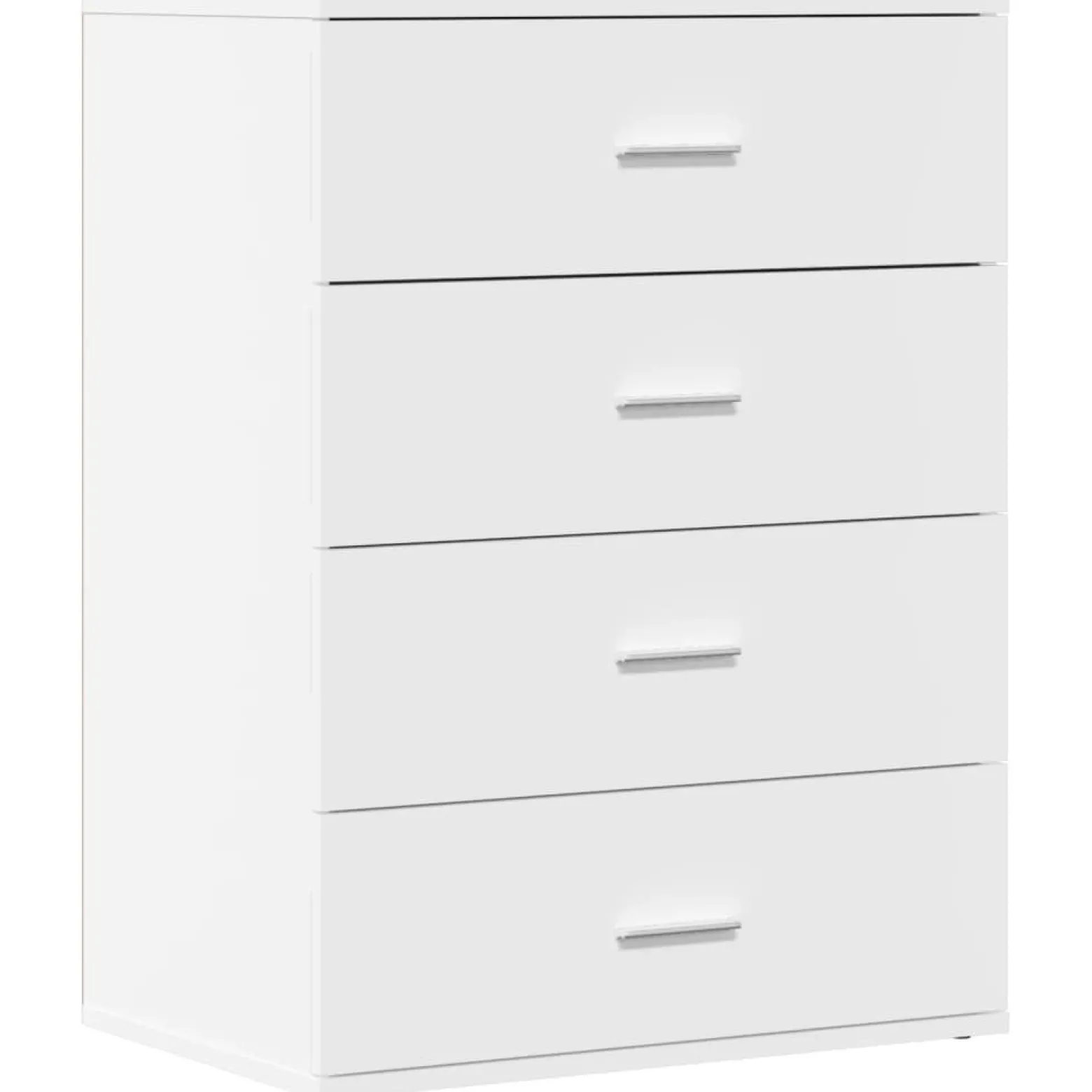 2x Szafka Biała z Drzwiami 60x39x80 cm do Salonu Pokoju Sypialni