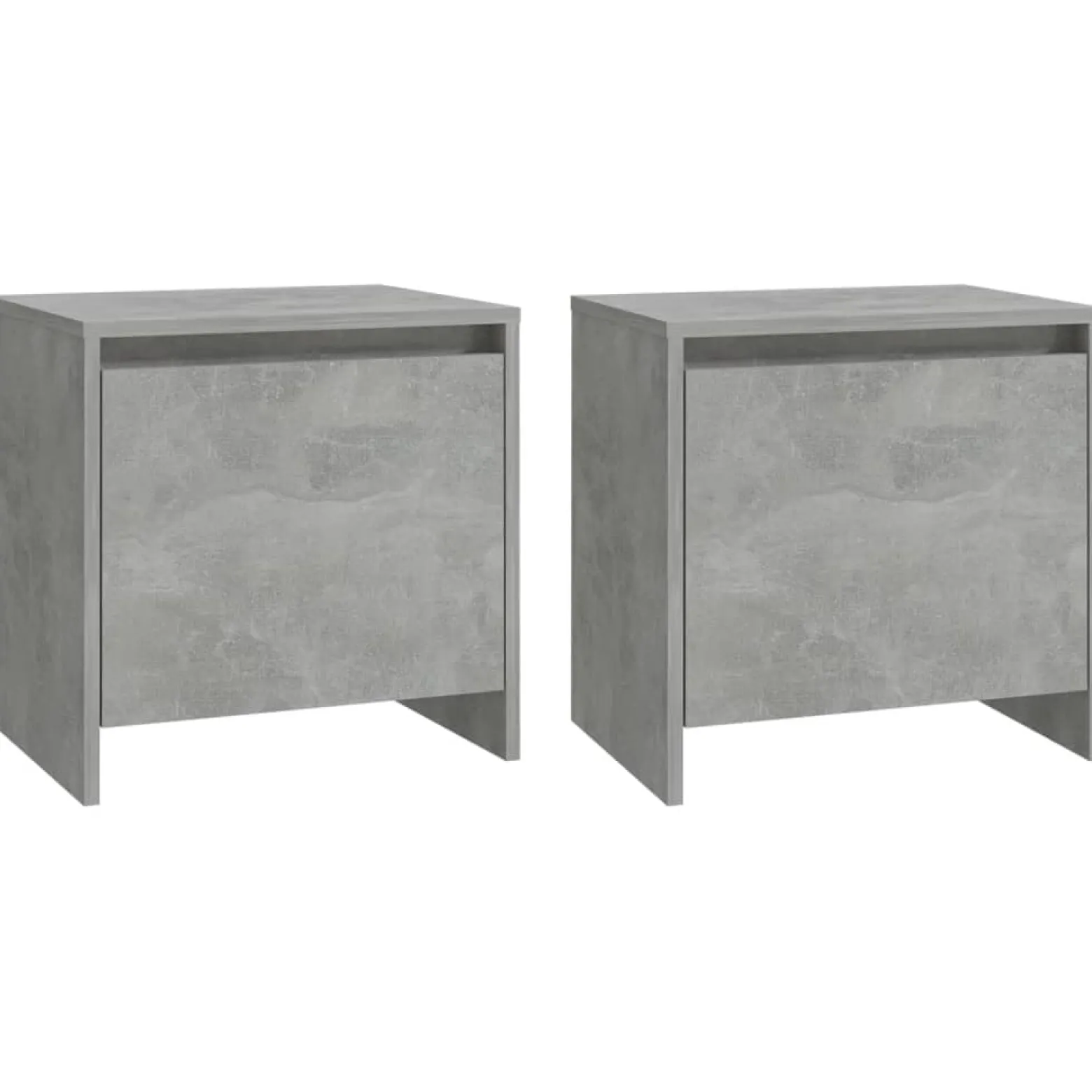 2x Szafka Nocna Komoda Stolik Półka Nocna Do Sypialni 45x34x44.5 cm