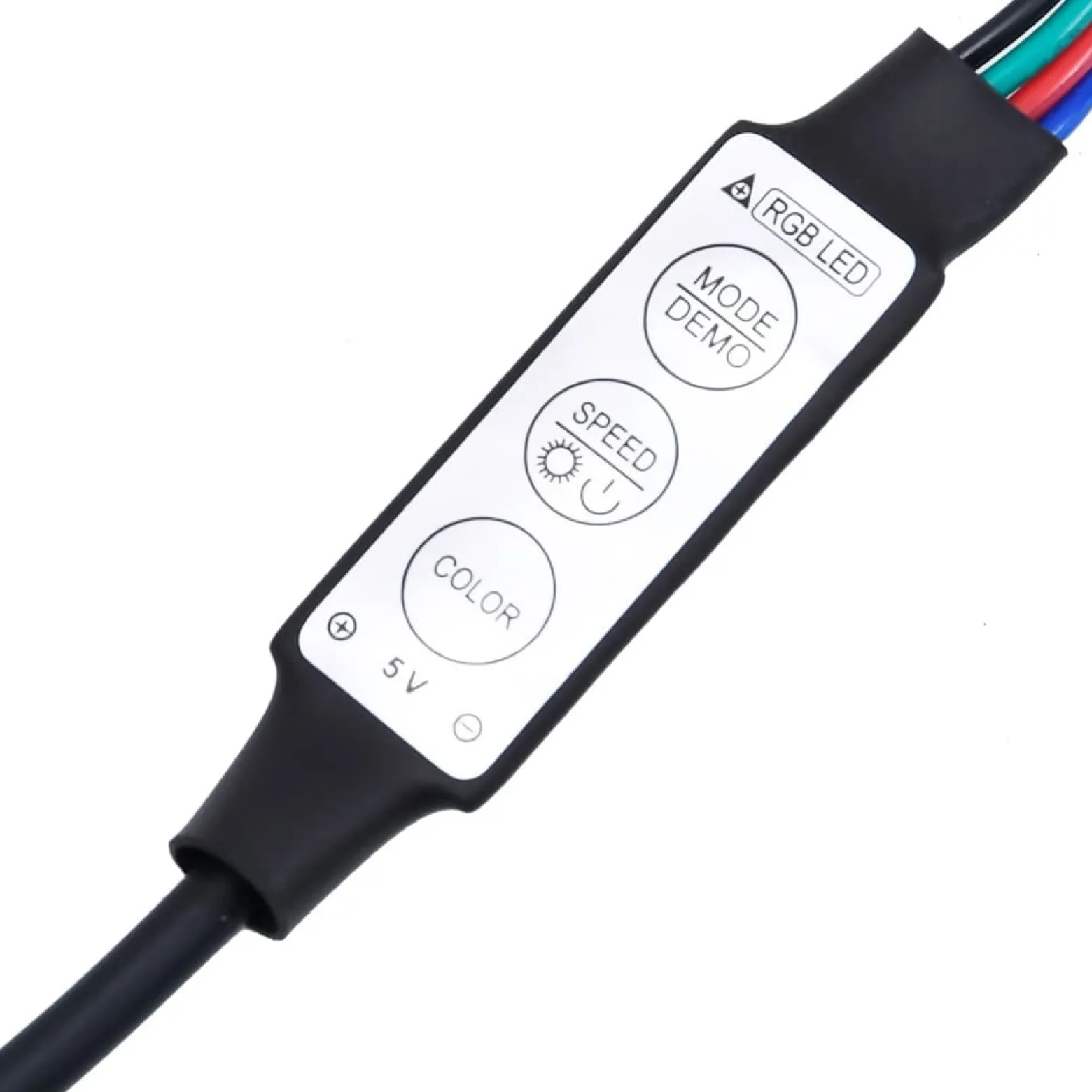 2x Szafka Nocna Stolik Biała z Szufladą z LED Do Sypialni 43x34x45 cm