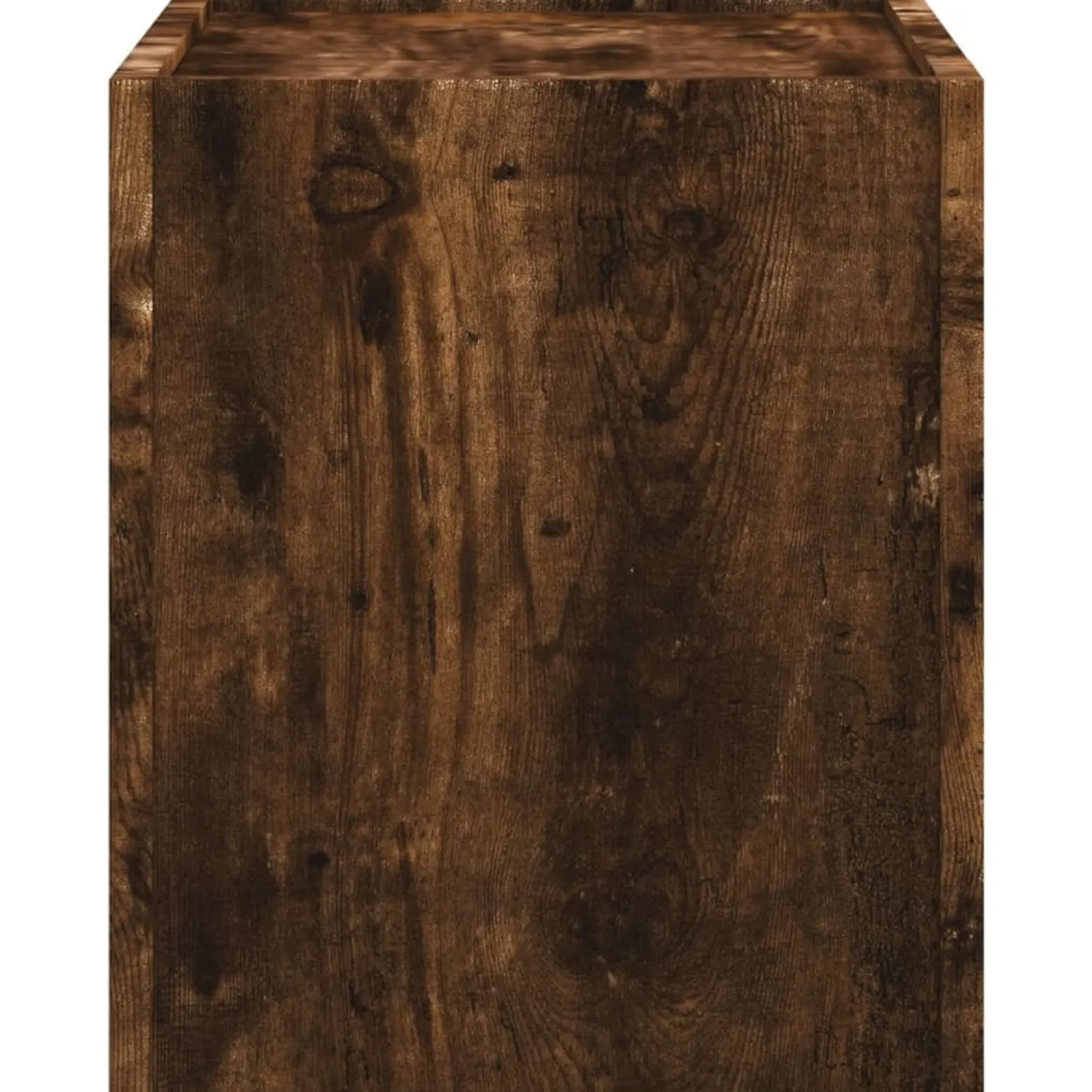 2x Szafka Nocna Stolik Brązowa z Szufladą Wisząca Do Sypialni 45x30x35 cm