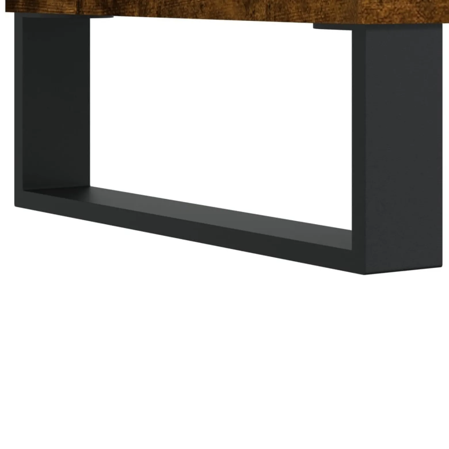 2x Szafka Nocna Stolik Komoda Brązowa z Drzwiami Do Sypialni 40x30x50 cm