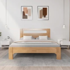 2x Szafka Nocna Stolik Komoda Biała Do Sypialni Pokoju Salonu 50x46x50 cm