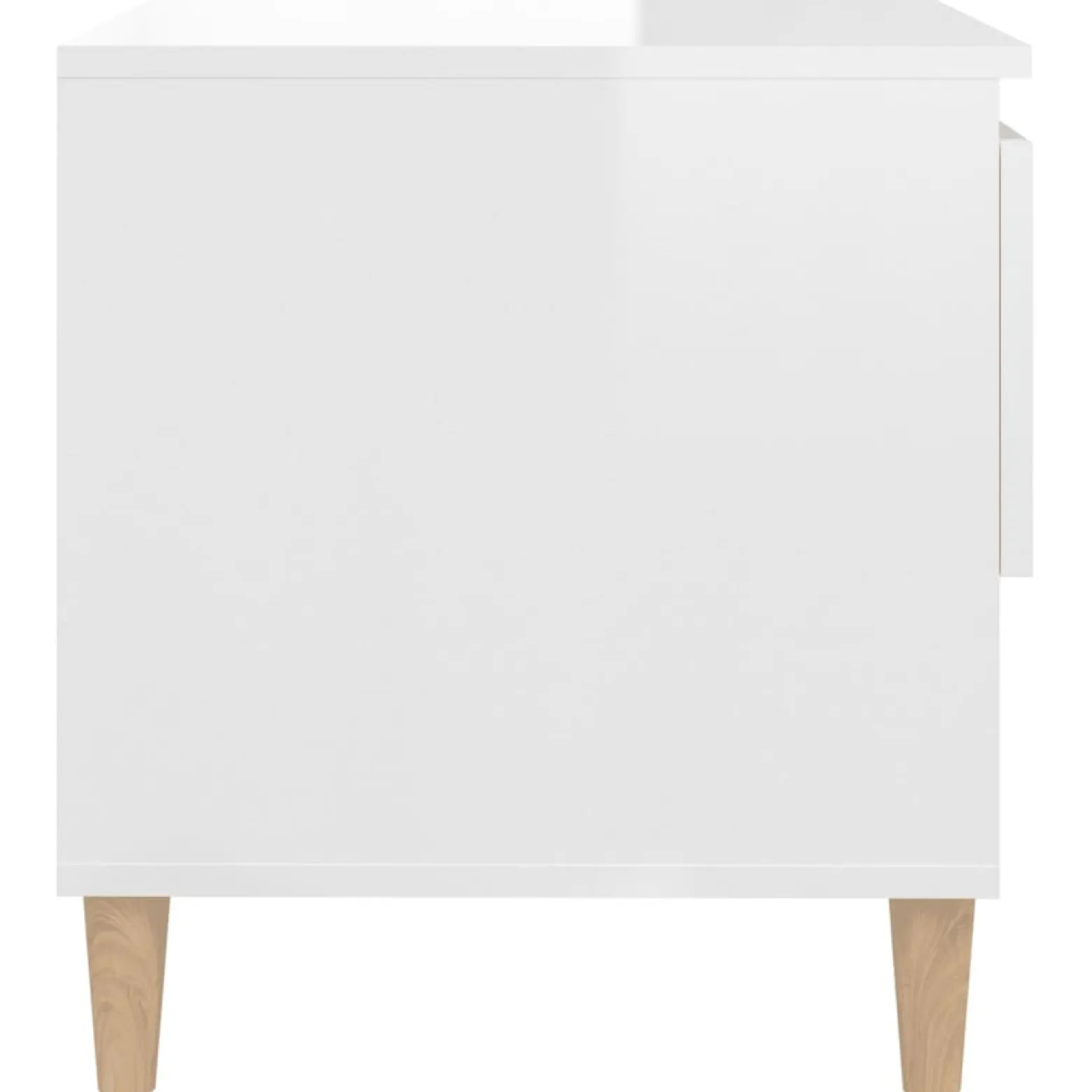2x Szafka Nocna Stolik Komoda Biała Do Sypialni Pokoju Salonu 50x46x50 cm