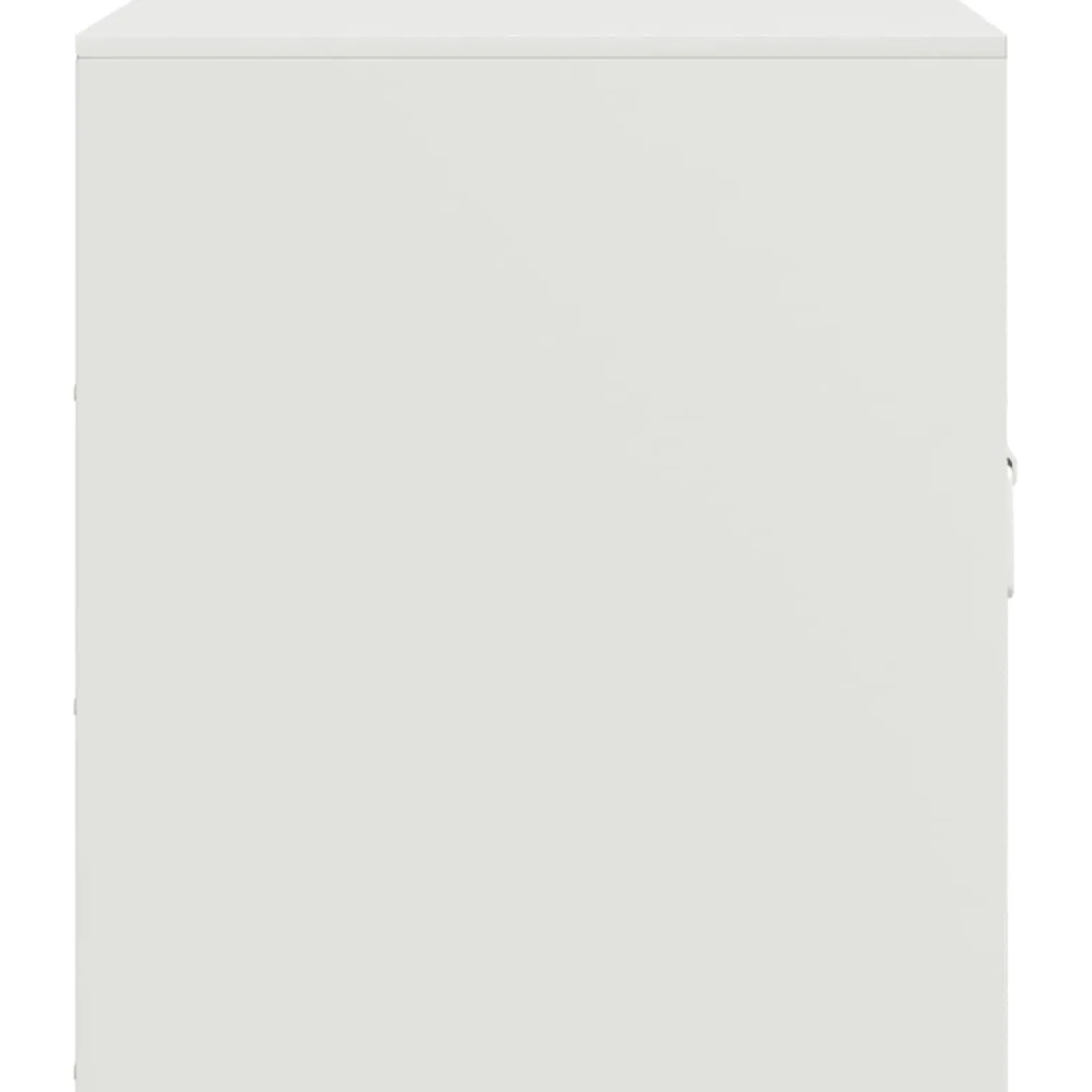 2x Szafka Nocna Stolik Komoda Biała z Drzwiami Do Sypialni 34,5x39x44 cm