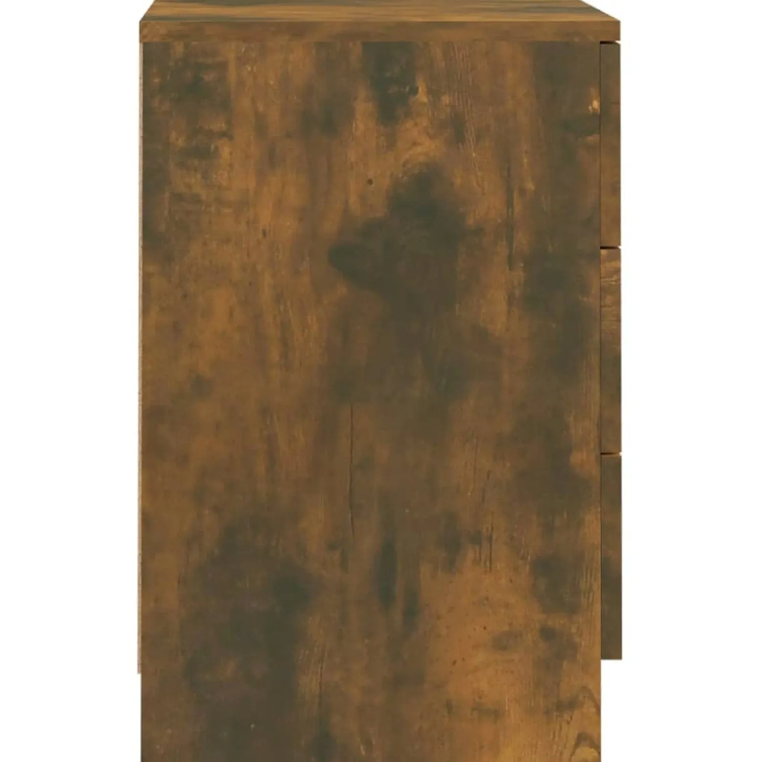 2x Szafka Nocna Stolik Komoda Brązowa z Szufladą Do Sypialni 38x35x56 cm