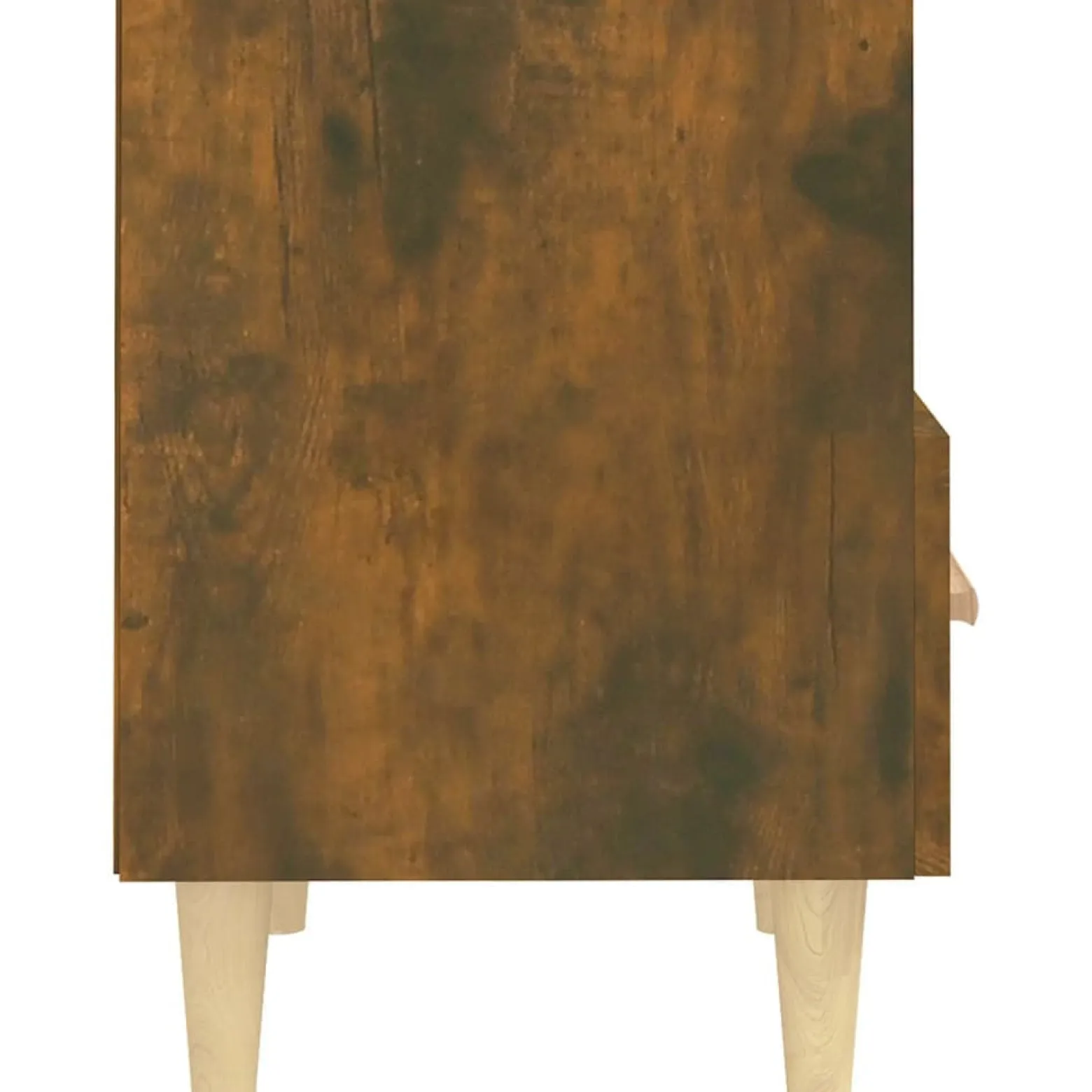 2x Szafka Nocna Stolik Komoda Brązowa z Szufladą Do Sypialni 40x35x47 cm