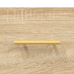 2x Szafka Nocna Wisząca Brąz Komoda Stolik Nocny Do Sypialni 35x35x20 cm