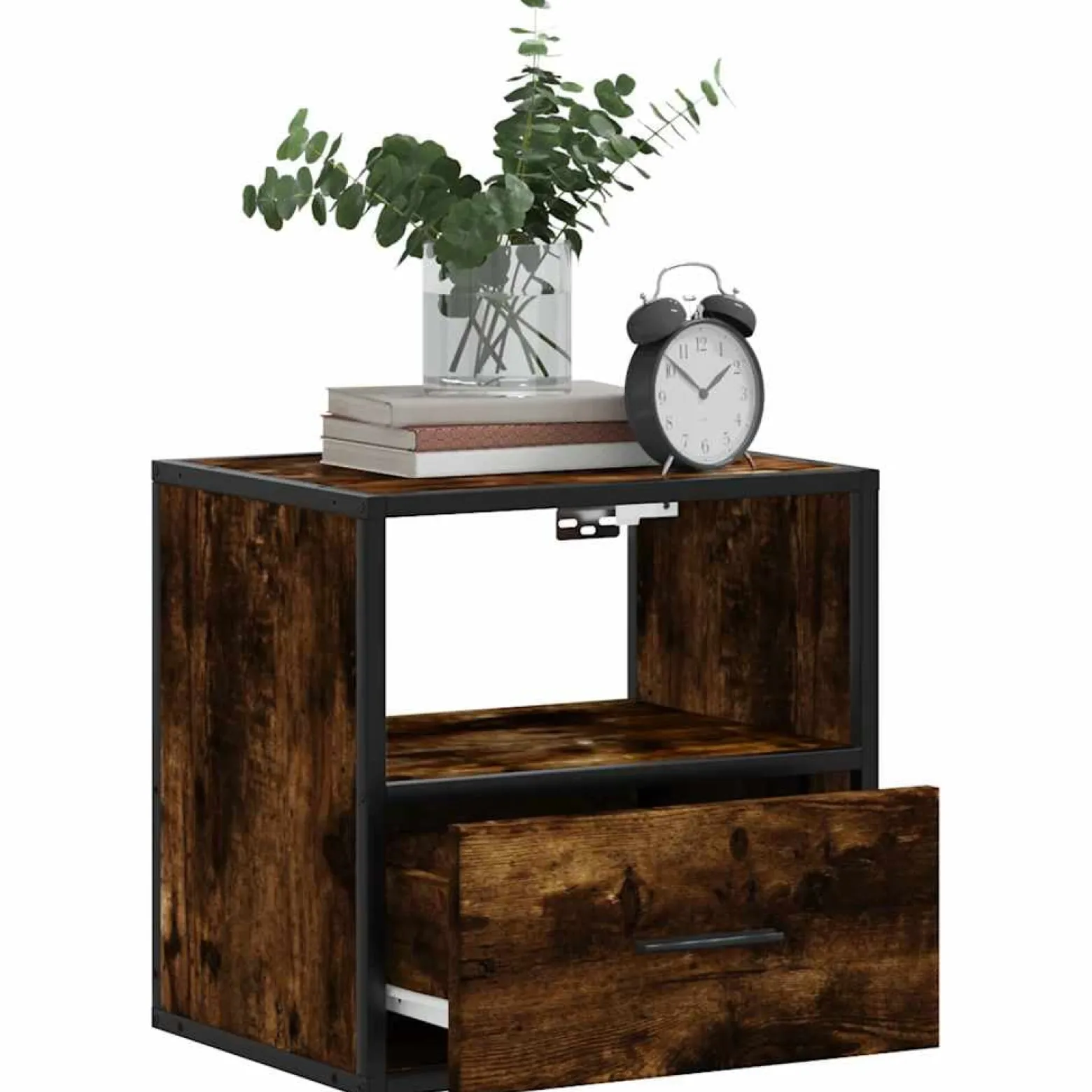 2x Szafka Nocna Wisząca Komoda Stolik Nocny Do Sypialni 40x31x39.5