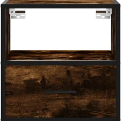 2x Szafka Nocna Wisząca Komoda Stolik Nocny Do Sypialni 40x31x39.5