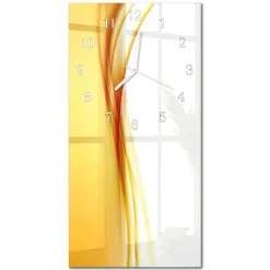 Zegar na szkle 30x60 Wzór zegar ścienny