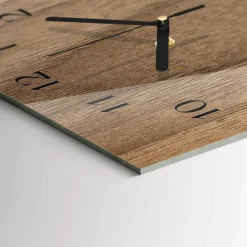 Zegar natura 30x60 Tabela nowoczesny do salonu