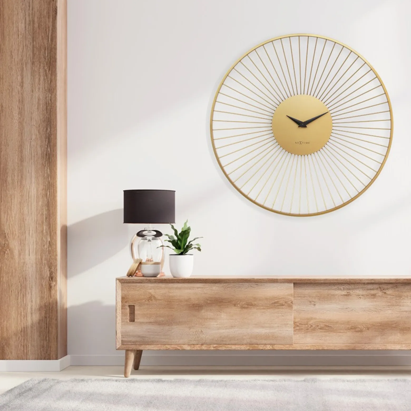 Zegar Nextime 3536 Go 'Vasco Round'