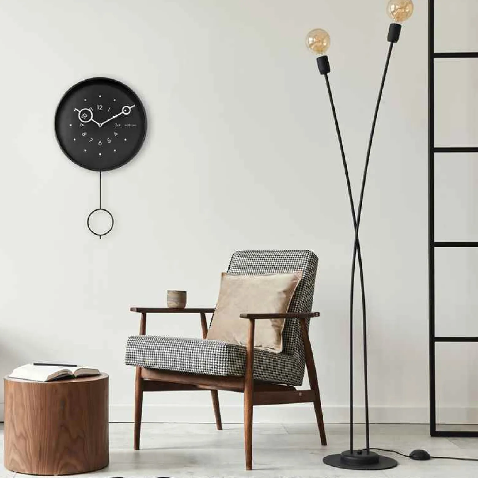 Zegar Nextime 3295 Zw 'Loop'