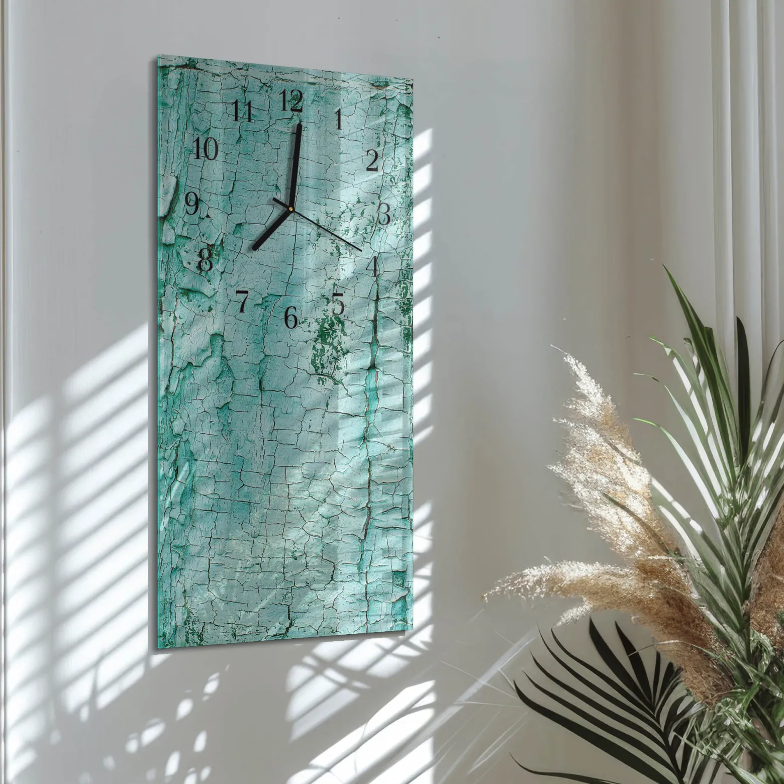 Zegar ścienny 30x60 Kora nowoczesny do salonu