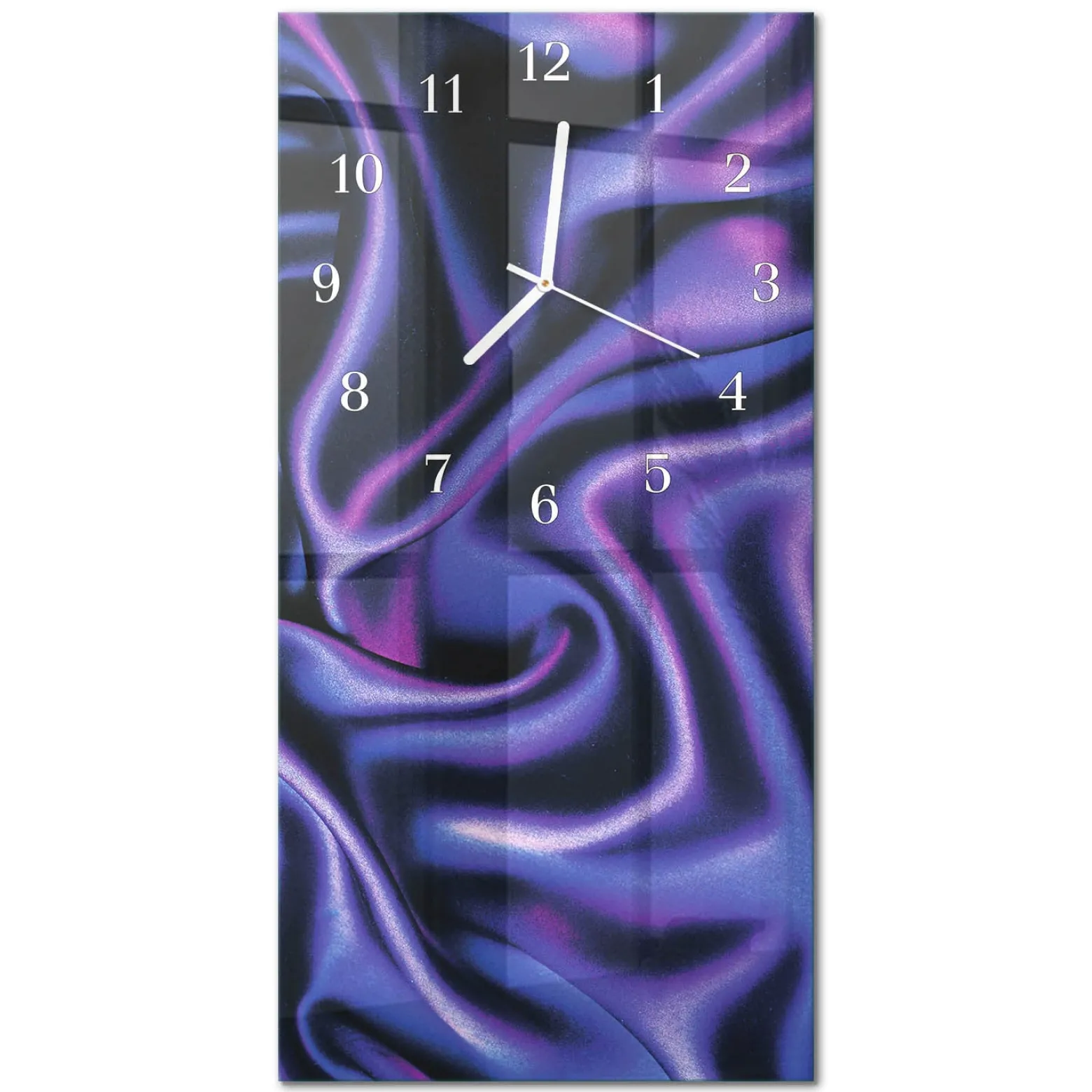 Zegar do salonu 30x60 Aksamit zegar ścienny