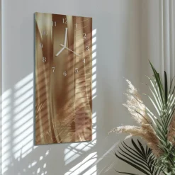 Zegar do salonu 30x60 Aksamit zegar ścienny