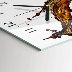 Zegar kuchenny 30x60 Filiżanka Kawy design na ścianę