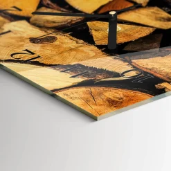 Zegar na ścianę 30x60 Drewno ozdobny ścienny
